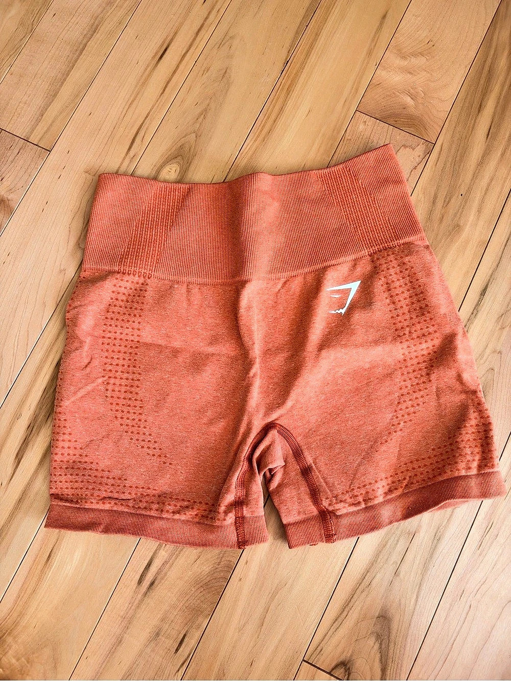 Gymshark Vital Seamless Shorts Orange